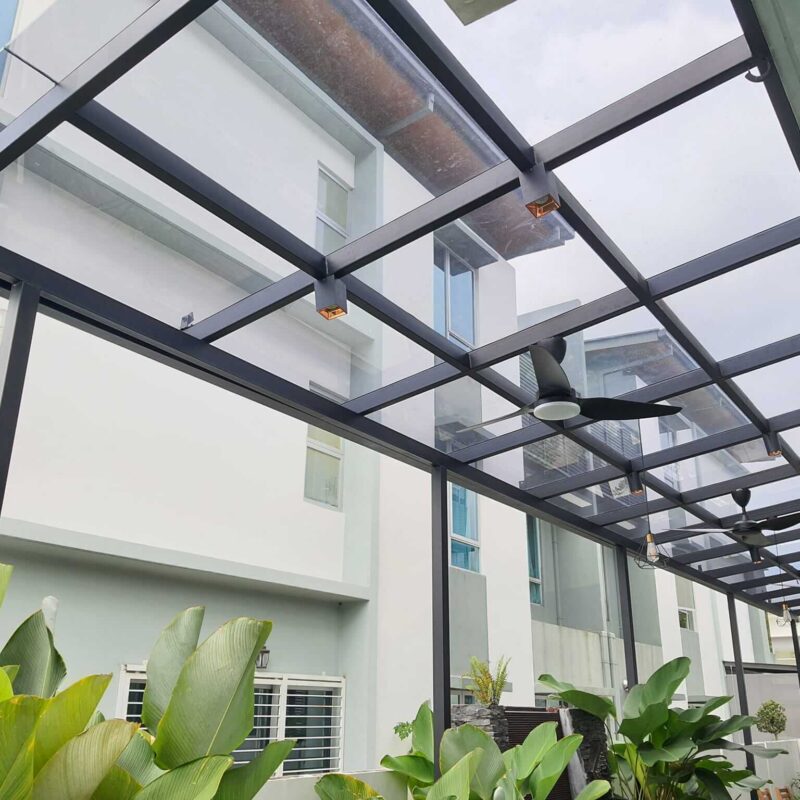 Laminated Glass Roof