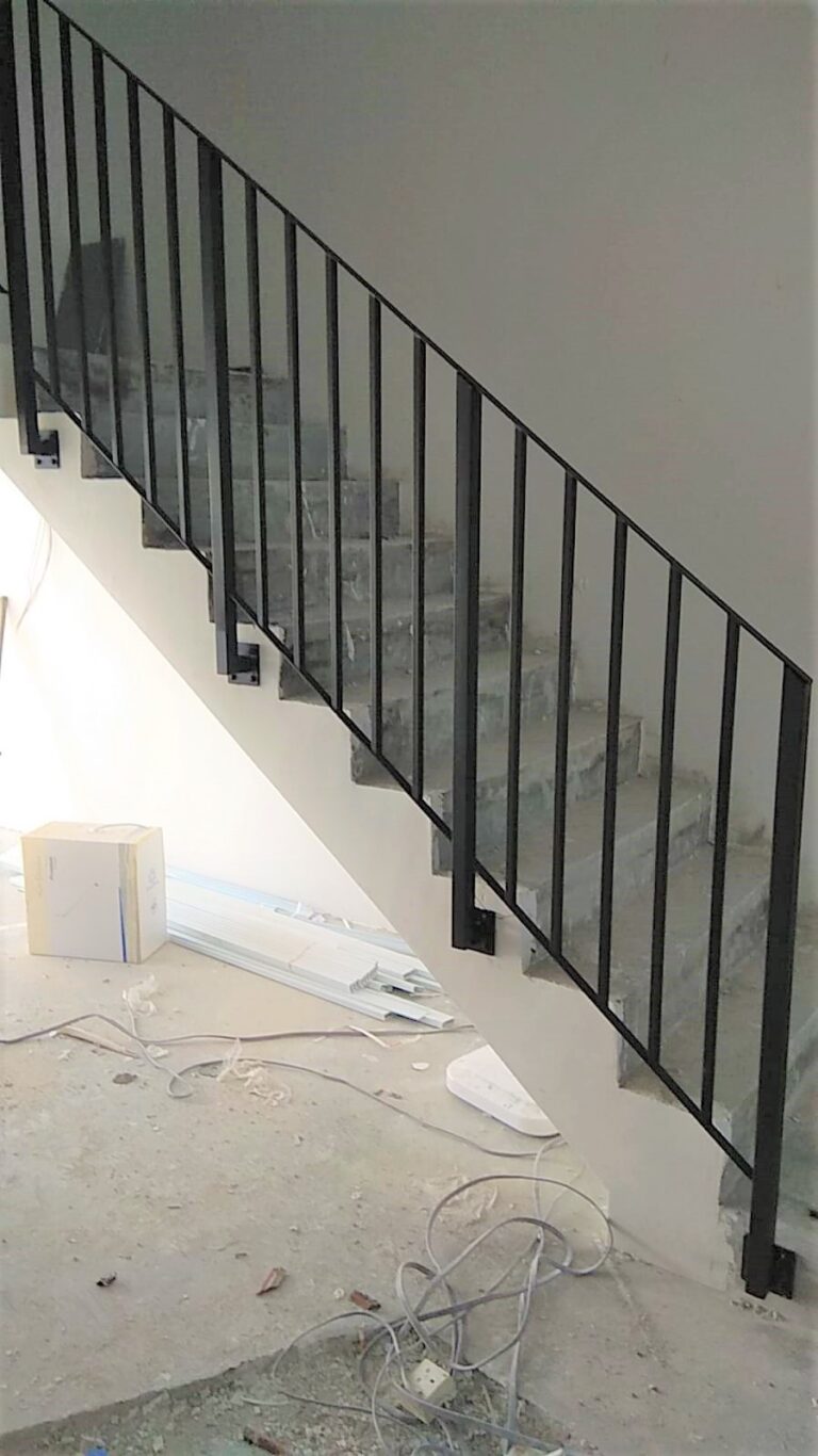 Staircase Railing - Sunshade & Metal Works Contractor Singapore